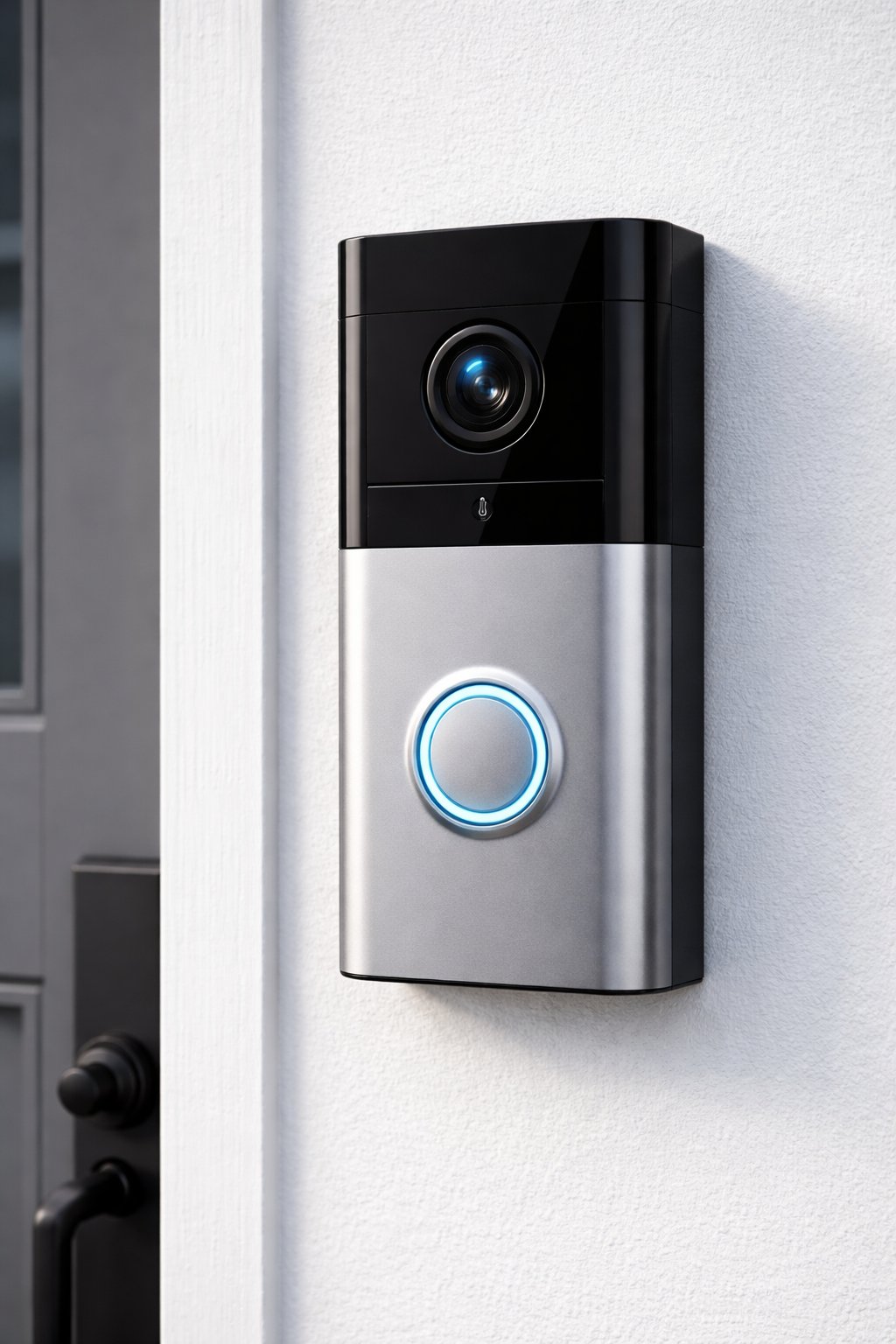 Ring doorbell setup in home northwest Twin Cities